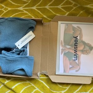 NWT YouSwim Eva Standard Waist in Plume